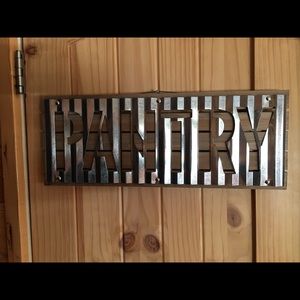 Farmhouse pantry signs
